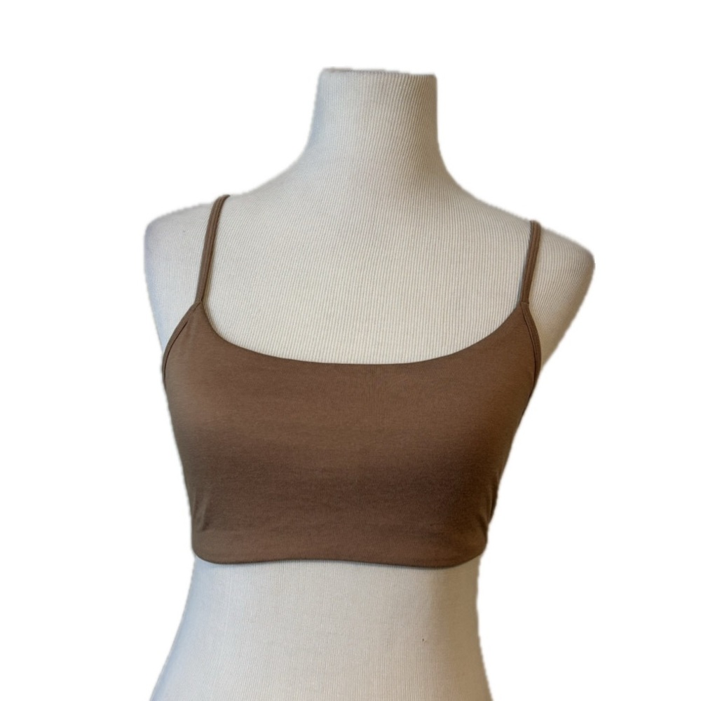 Vuori Medium Tan Sports Bra